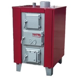 Totya DT-42 A vegyestüzelésű kazán nagy ajtós